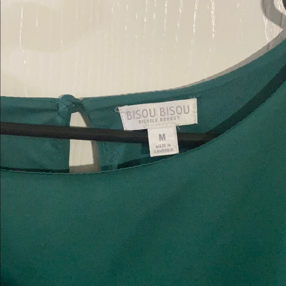 Green blouse